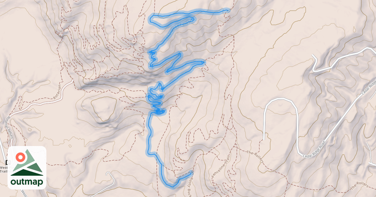 Map of Sherwood Forest