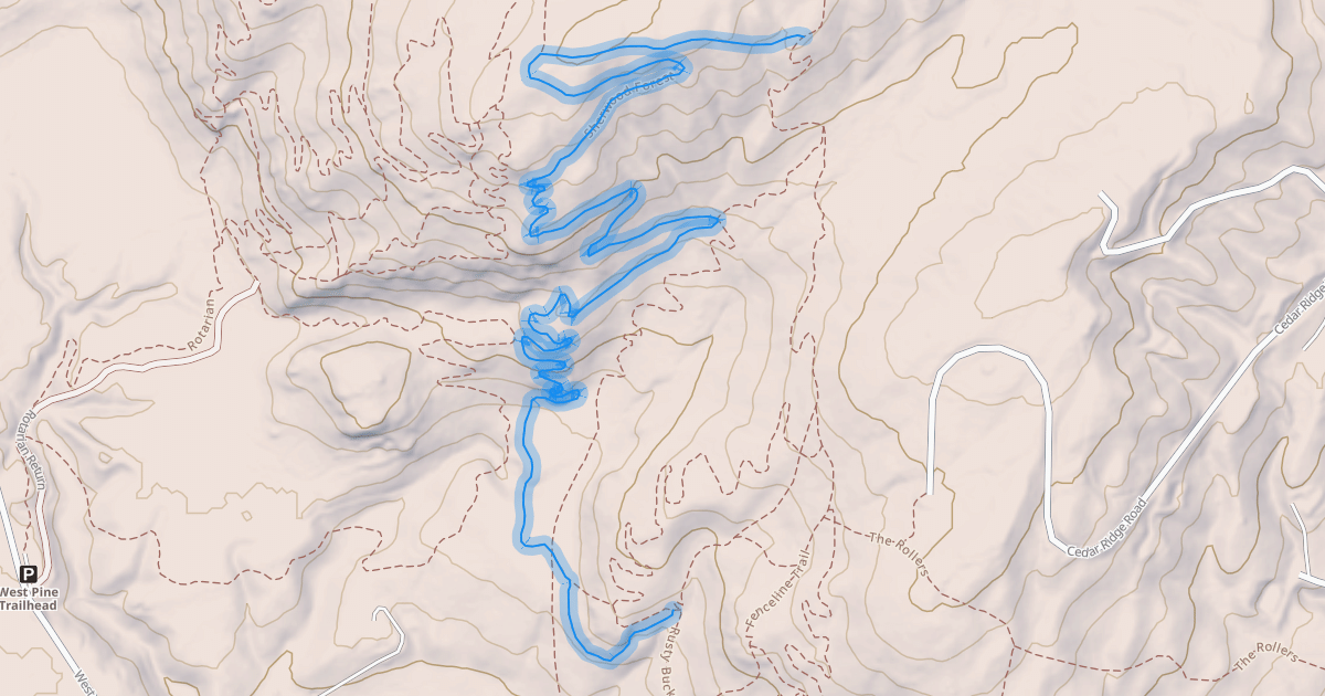 Map preview of Sherwood Forest