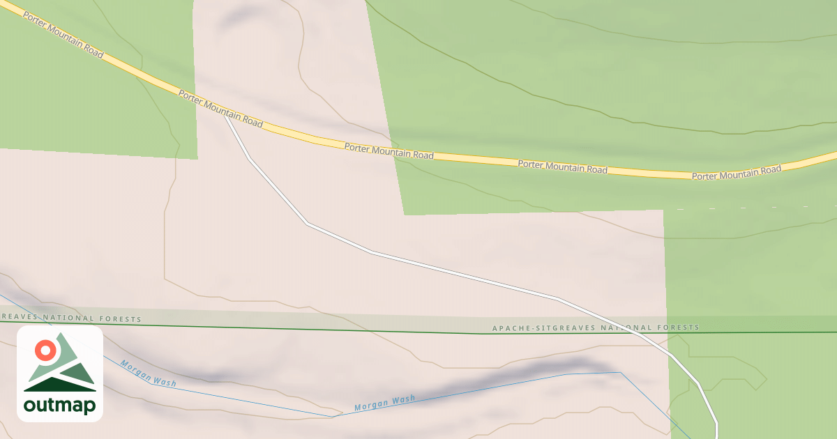 Map of USFS National Forest System Roads {66C7709C-D953-4355-AD55-44CDD1F88A66}