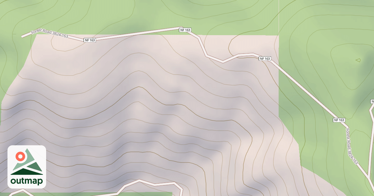 Map of FOUR SPRINGS T.S.