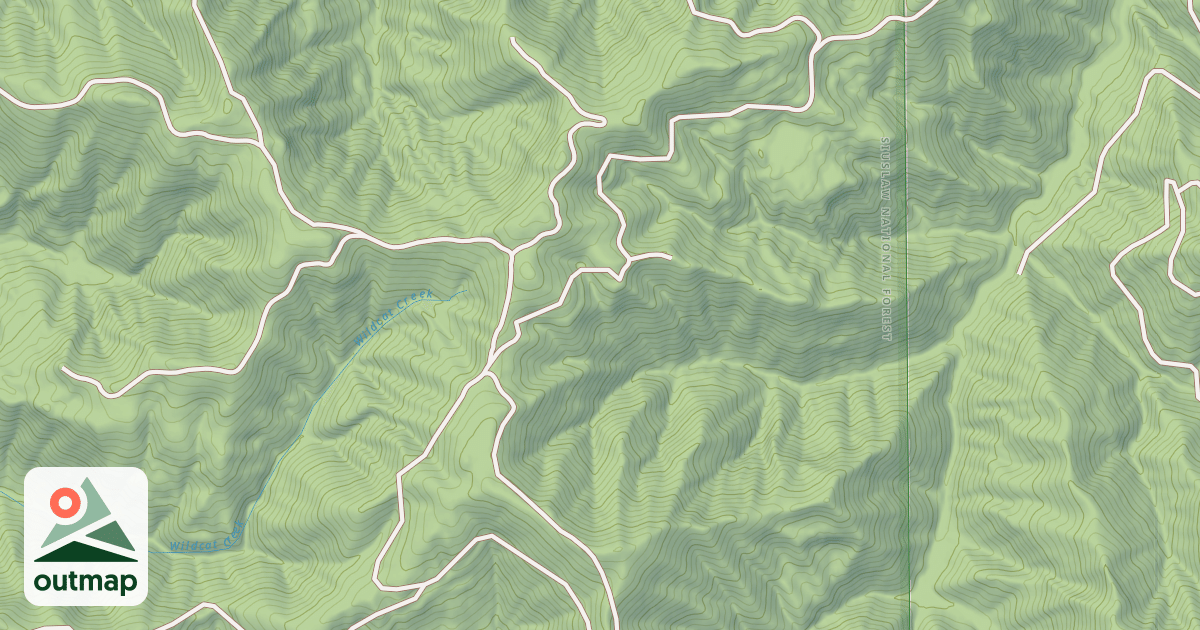 Map of PEA RIDGE