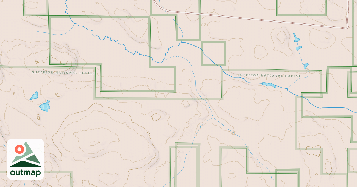 Map of E.BRANCH RAT ROOT RVR