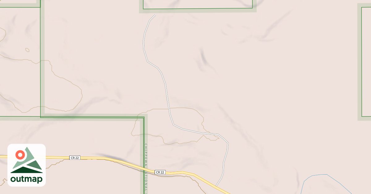 Map of BELTRAMI CO. 22 SPUR 2281