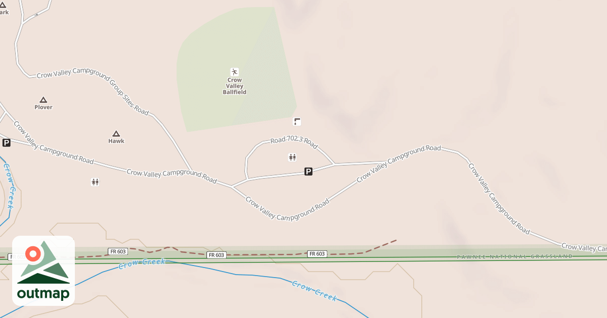 Map of ROAD 702.3