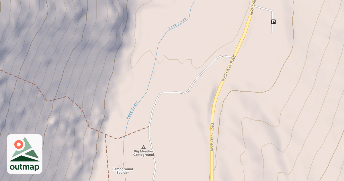 Map of BIG MEADOW CG