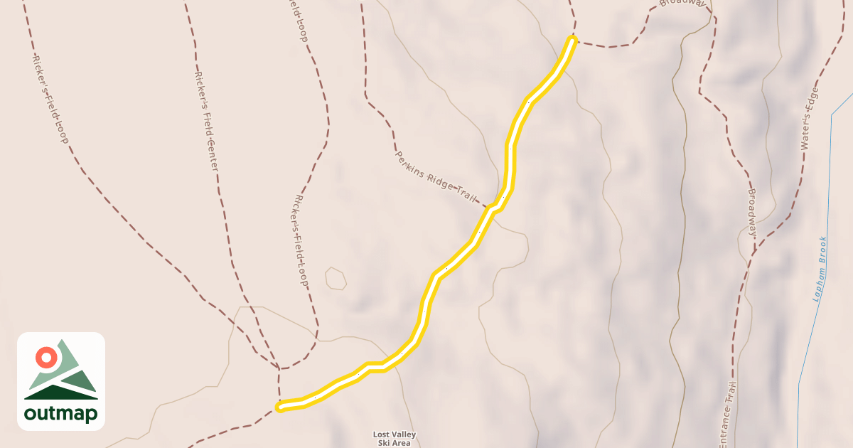 Map of Ken’s Drop