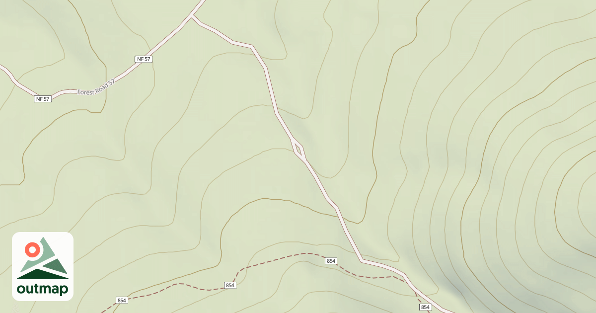 Map of USFS Motor Vehicle Use Map Roads {4658FF3B-76B7-497C-9424-4736CEE458DC}