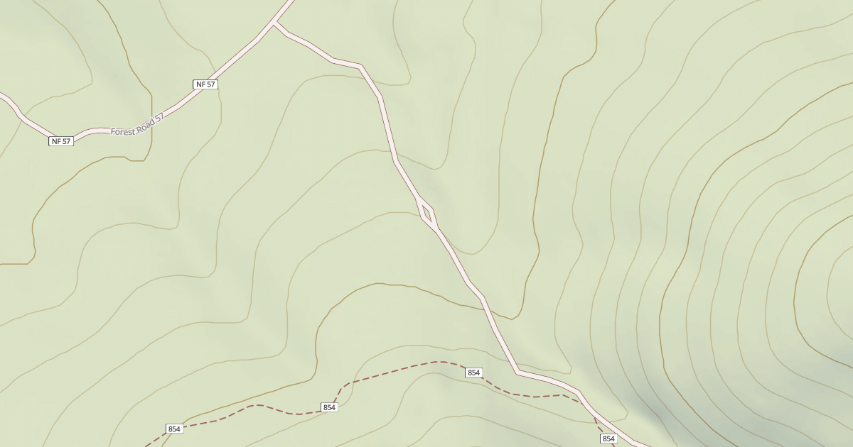 Map preview of USFS Motor Vehicle Use Map Roads {4658FF3B-76B7-497C-9424-4736CEE458DC}
