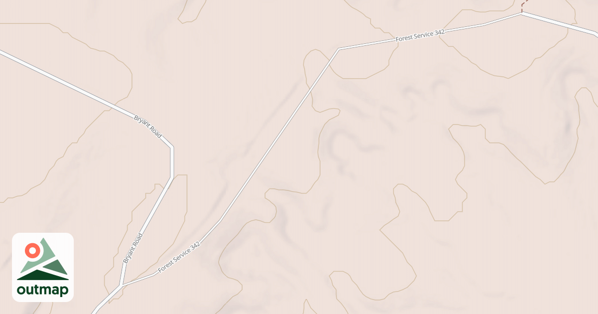 Map of USFS National Forest System Roads {7B67E495-A64E-411D-8D1A-B416AE2C3BAF}