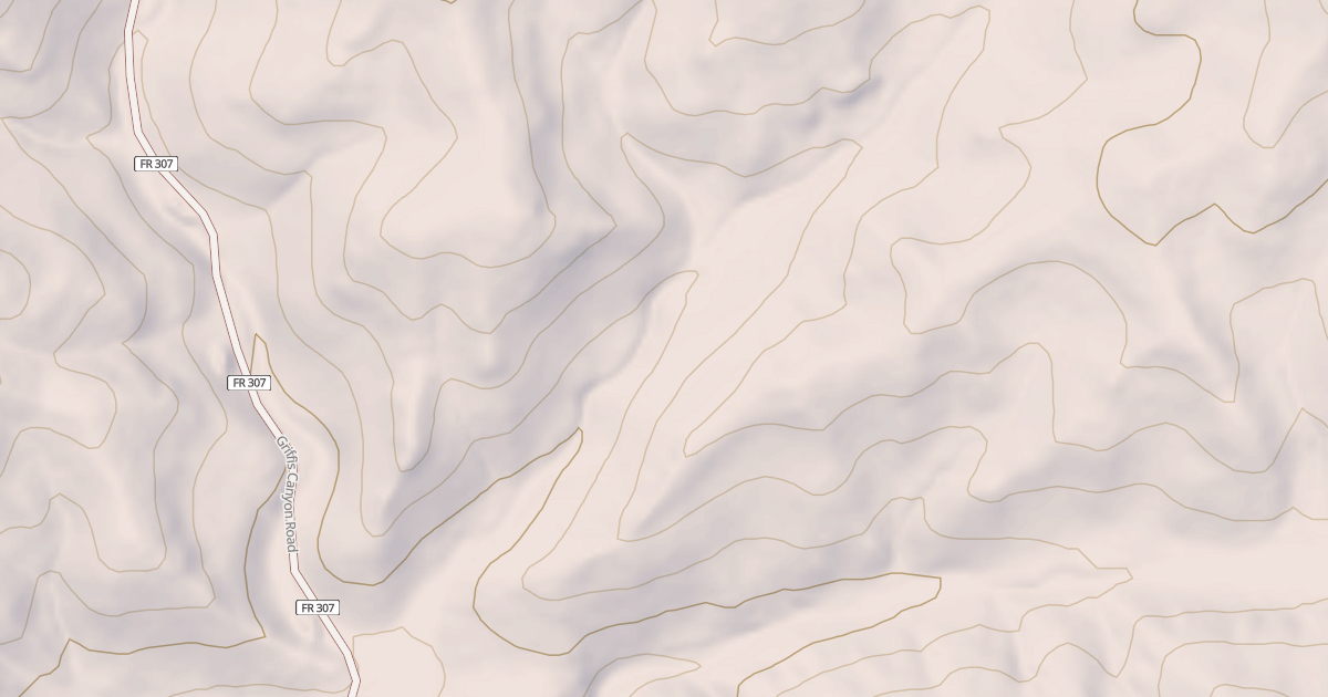 Map preview of GRIFFIS CANYON BR 1G