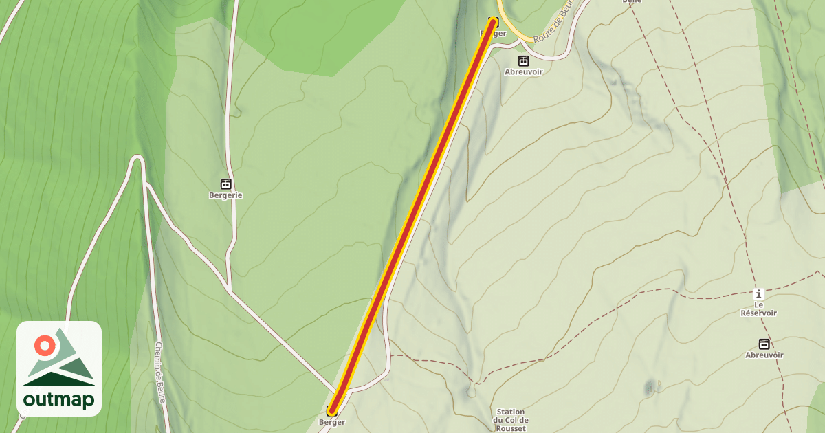 Map of Berger
