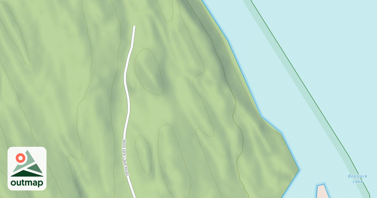Map of BOOTJACK LAKE ACCESS
