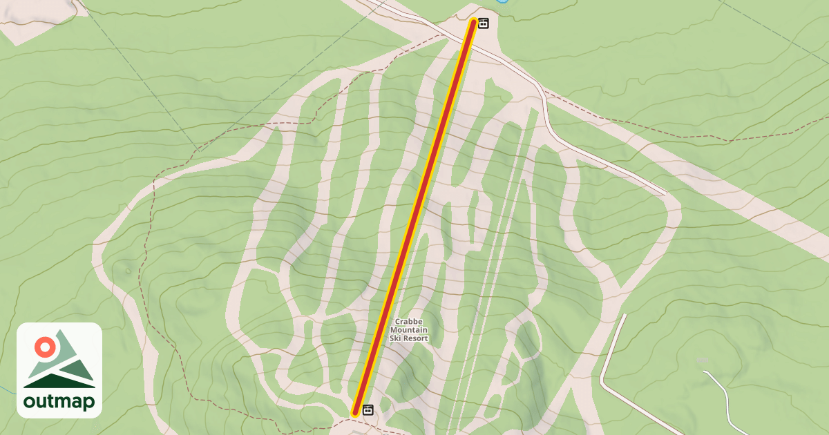 Map of T-Bar