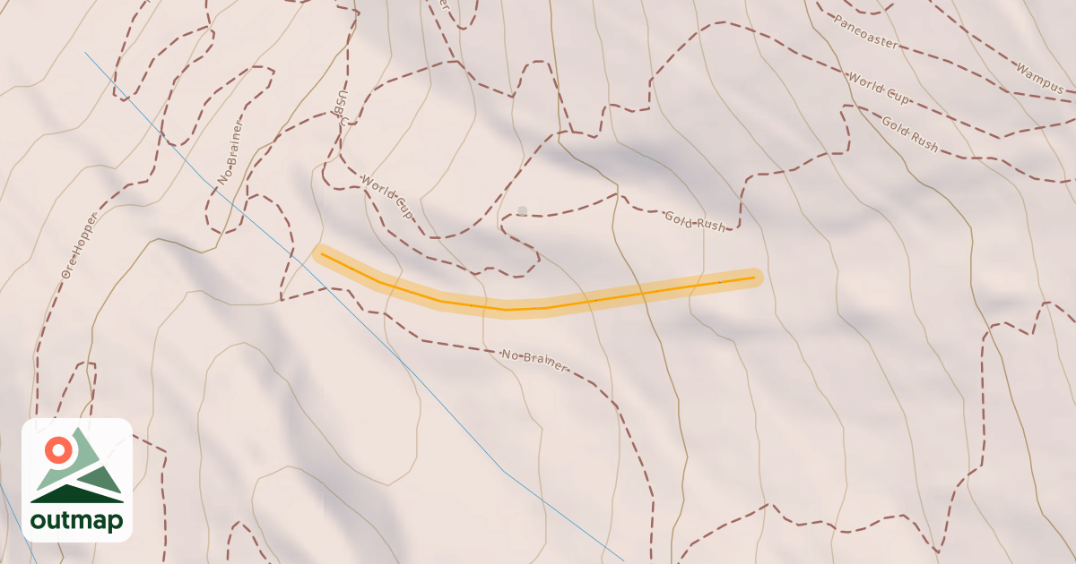 Map of Hoot Brown Terrain Park