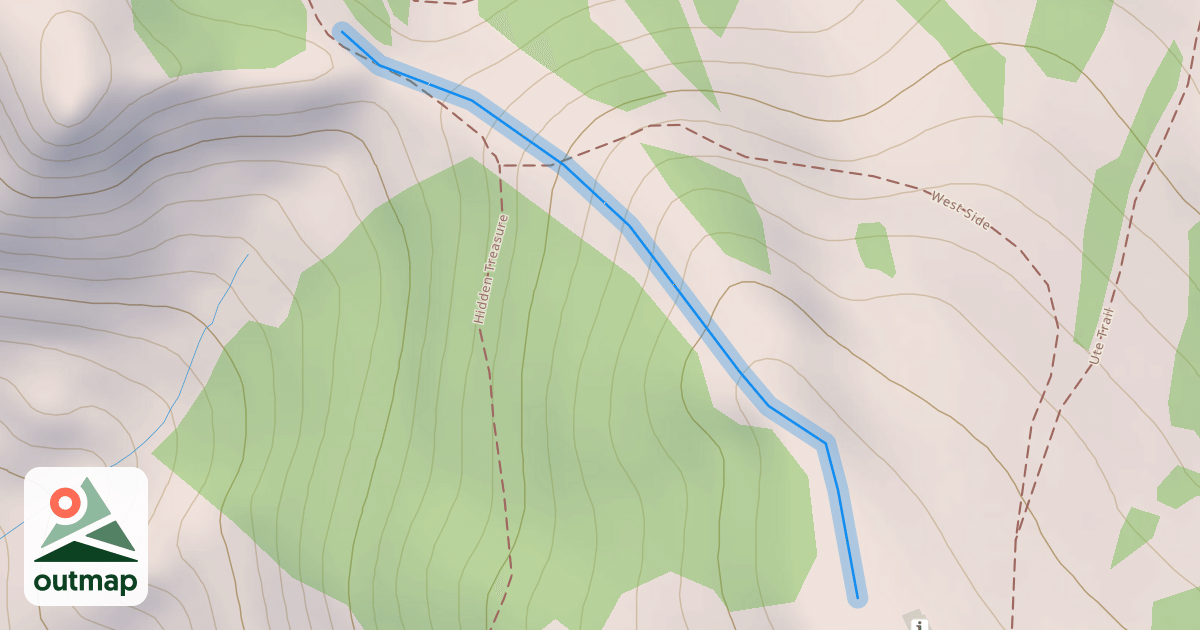 Map of Buckhorn