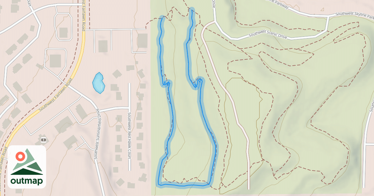 Map of Sunset Loop