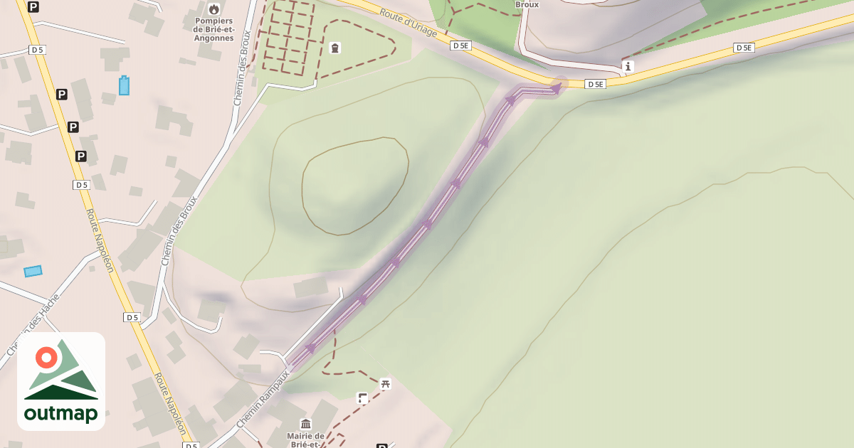 Map of Chemin Rampaux