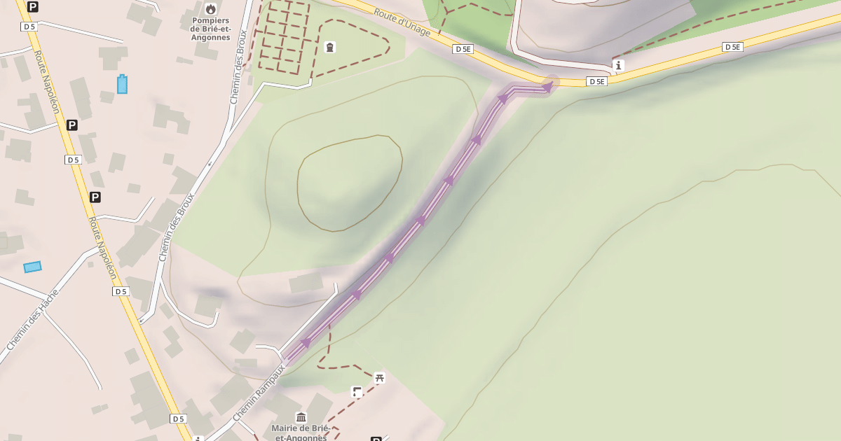 Map preview of Chemin Rampaux
