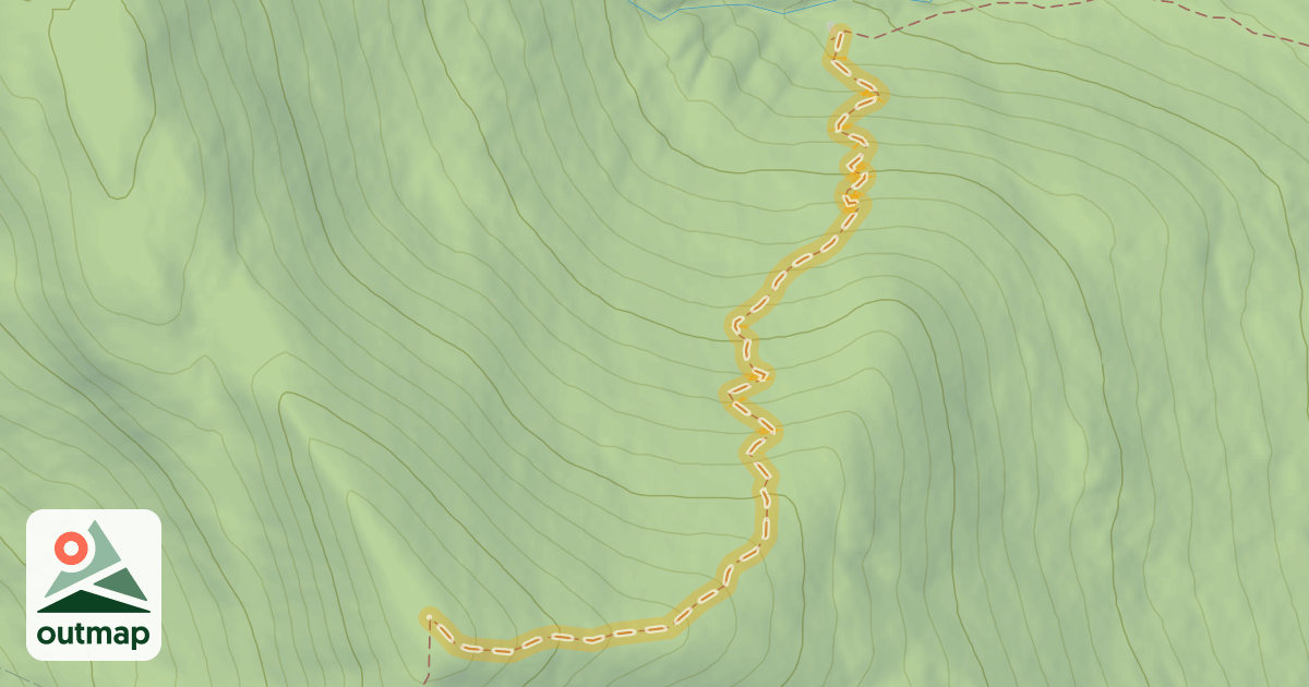 Map of Skidoo Up Track