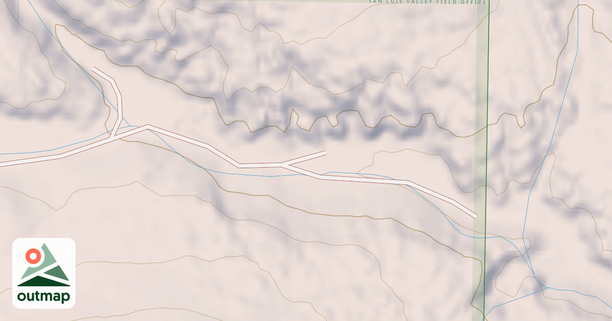 Map of BLM National GTLF Public Motorized Roads 84661742-ce2d-4905-82e6-8e5275a399bc