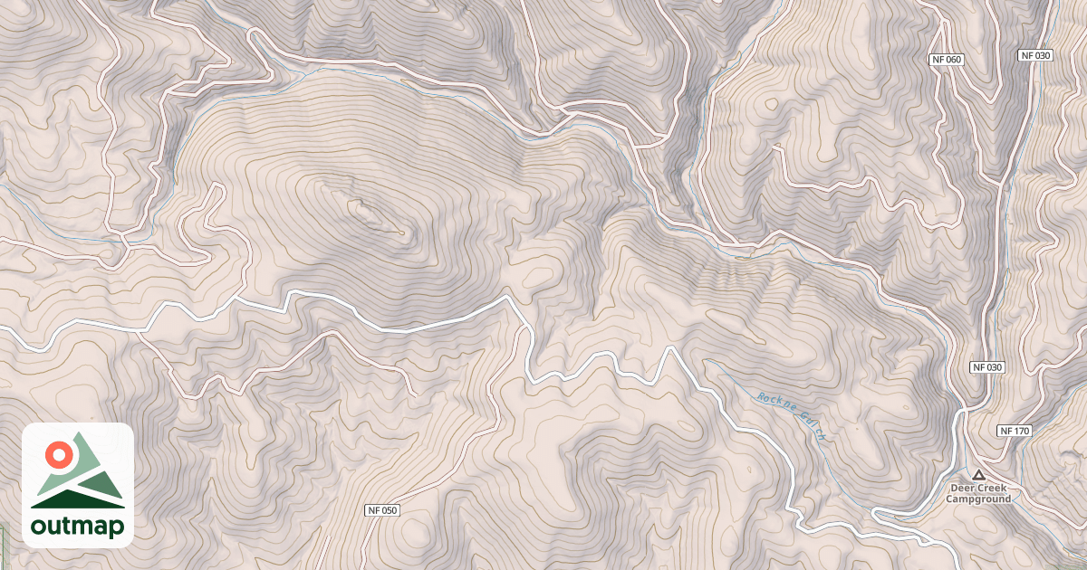 Map of DEER CR ROAD