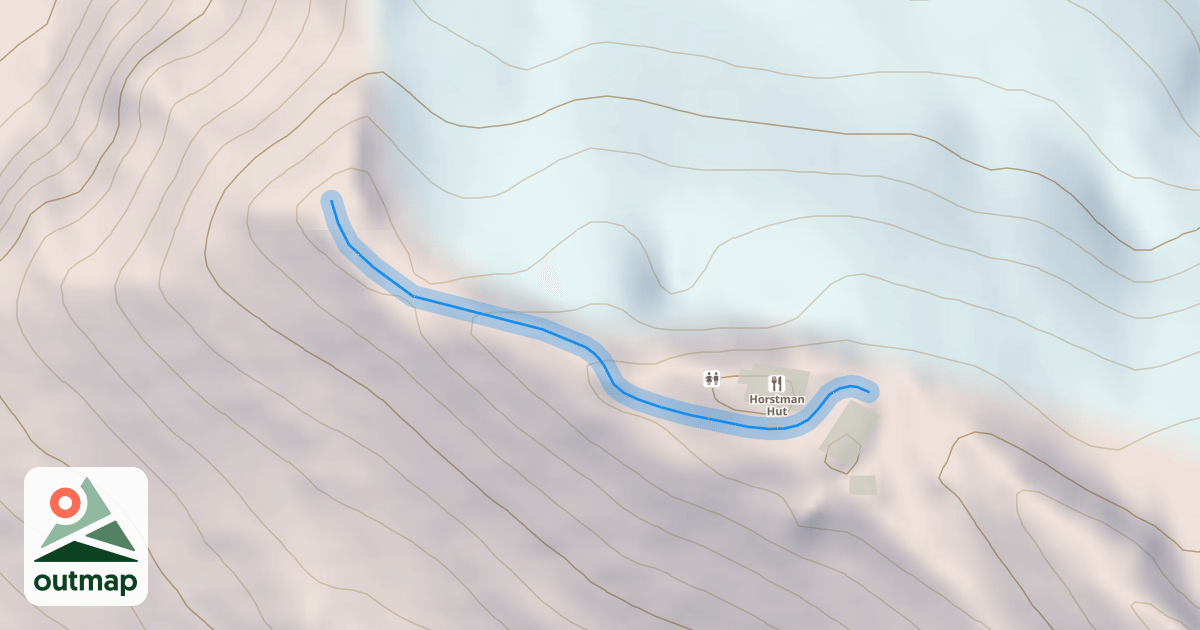 Map of Horstman Ridge