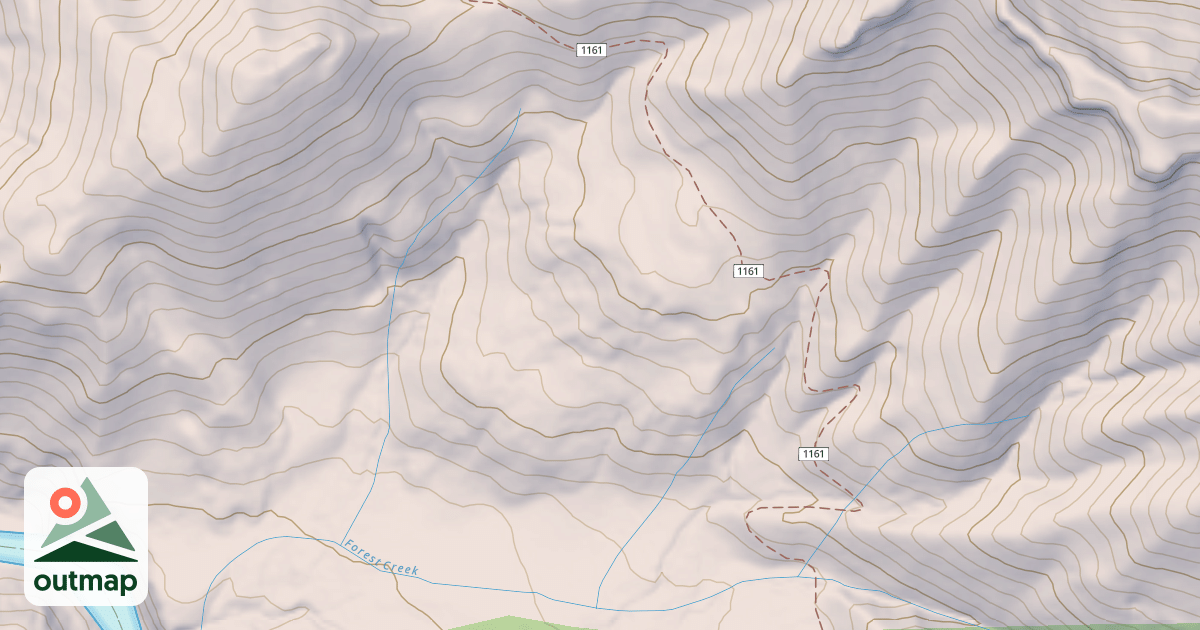 Map of Illinois River