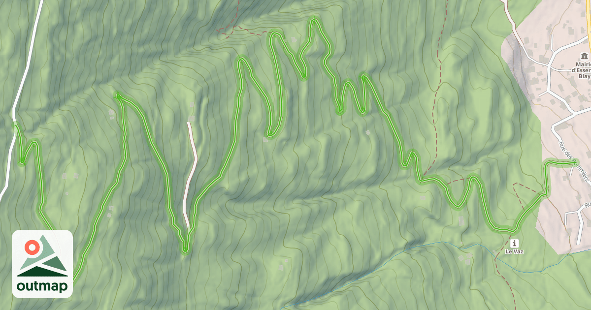 Map of Chemin de la Provence