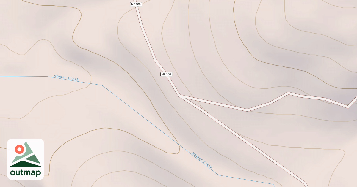 Map of USFS Motor Vehicle Use Map Roads {5B4809B4-3E5E-4711-80B8-CF2787DEAFD2}