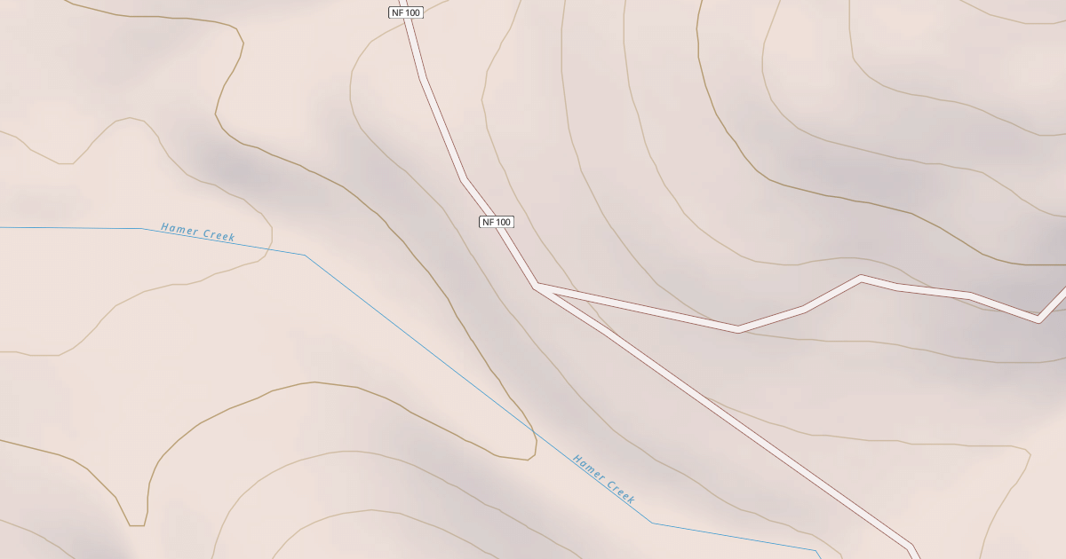 Map preview of USFS Motor Vehicle Use Map Roads {5B4809B4-3E5E-4711-80B8-CF2787DEAFD2}