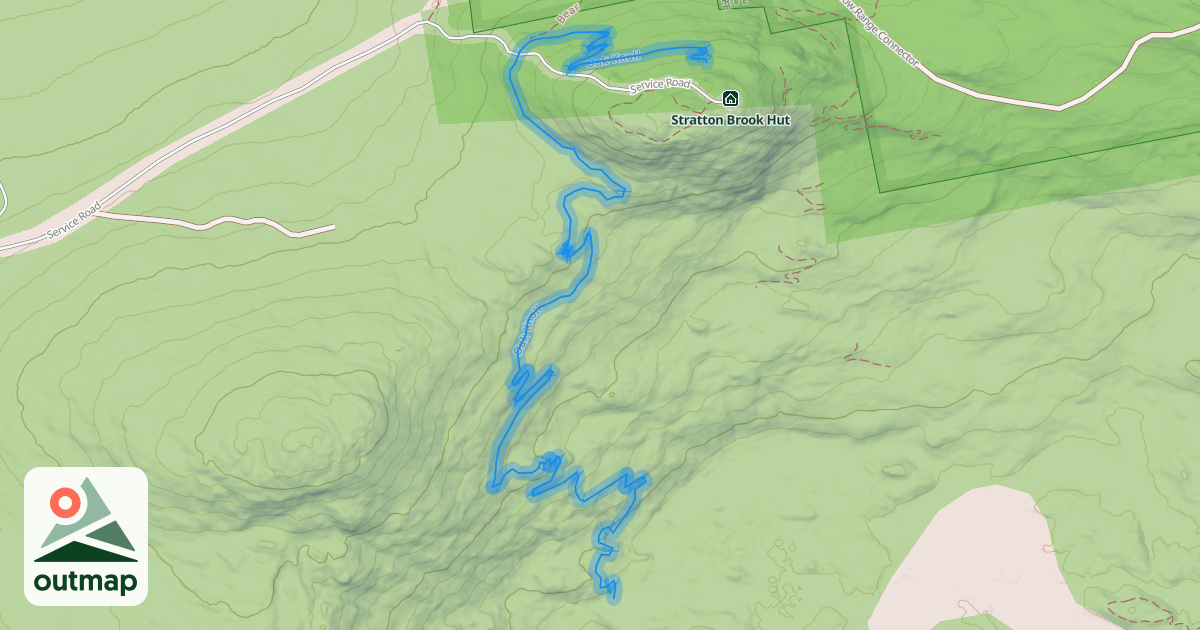 Map of Oak Knoll