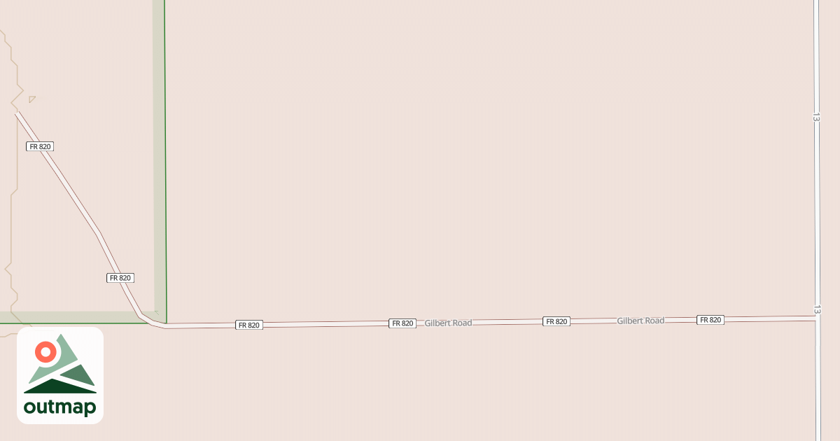 Map of GILBERT