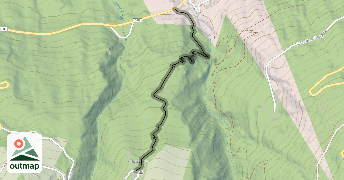 Map of Single de Bonnegarde