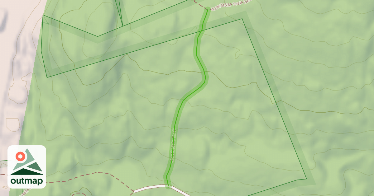 Map of South Side Trail