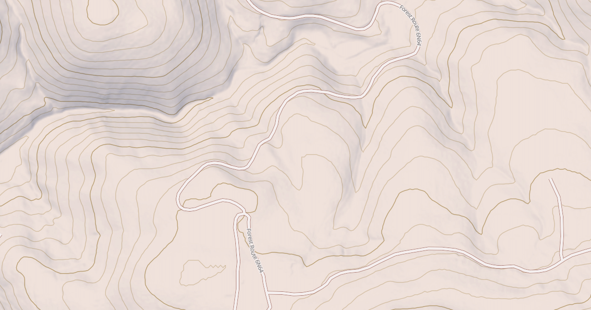 Map preview of USFS Motor Vehicle Use Map Roads {F258B876-A8E3-4252-AB73-8CC67CEC4F84}