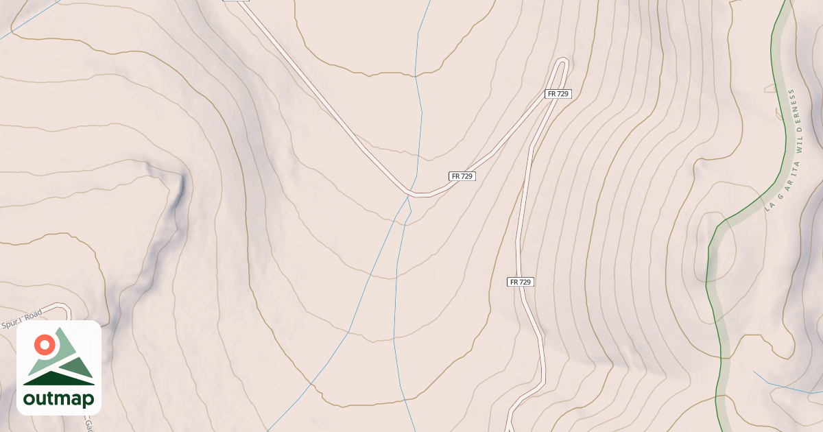 Map of Gardner Ridge Snowmobile