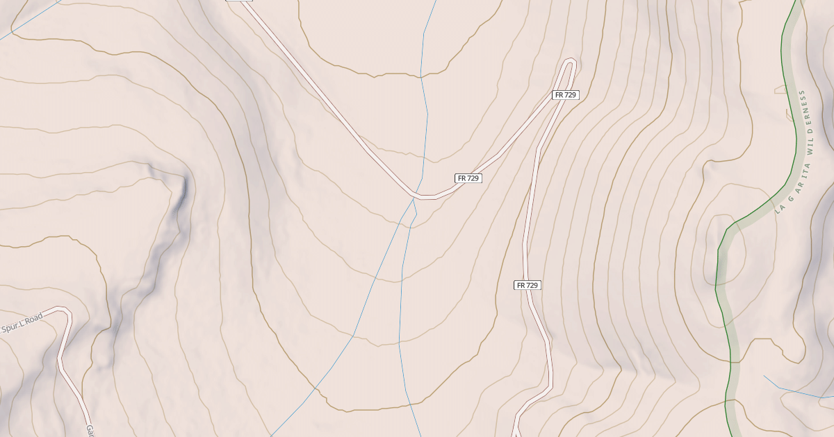 Map preview of Gardner Ridge Snowmobile
