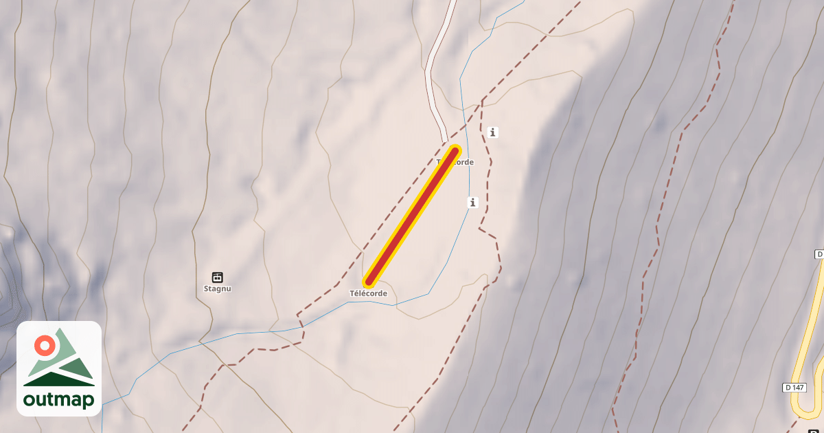 Map of Télécorde