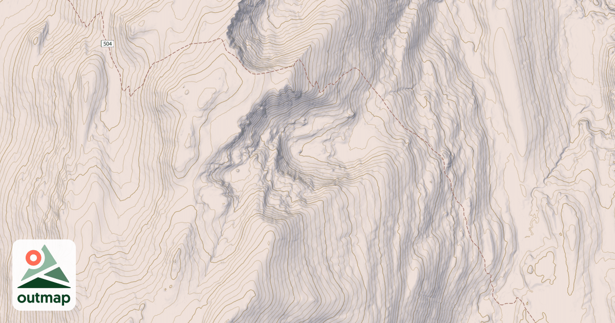 Map of Center Ridge