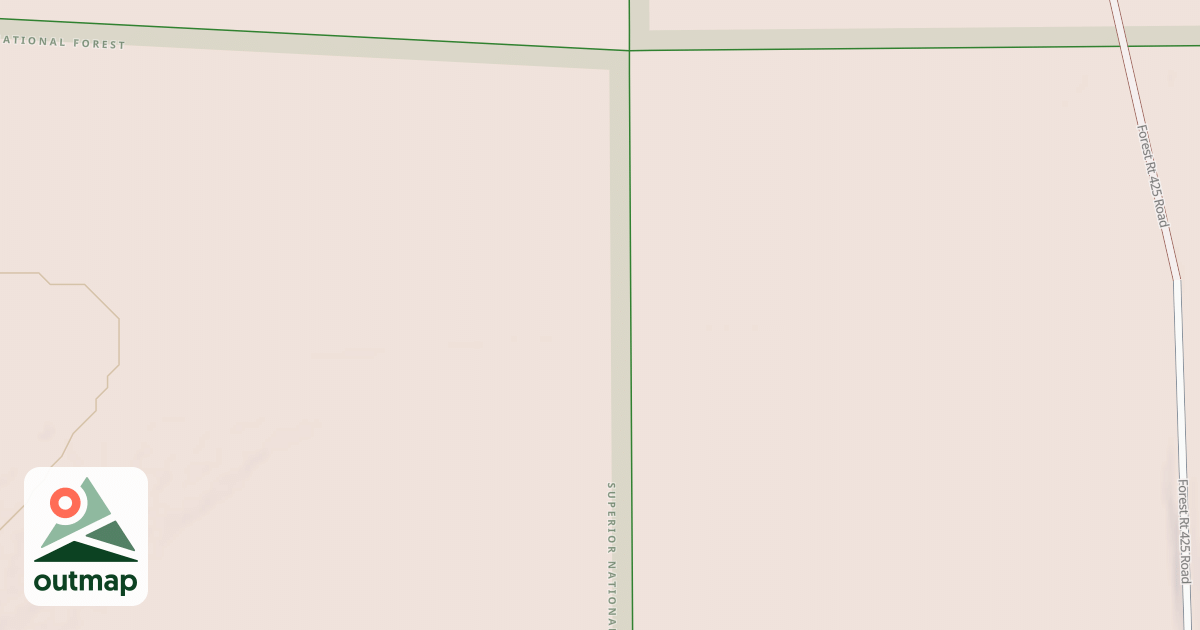 Map of BUNDLE LAKE SPUR A