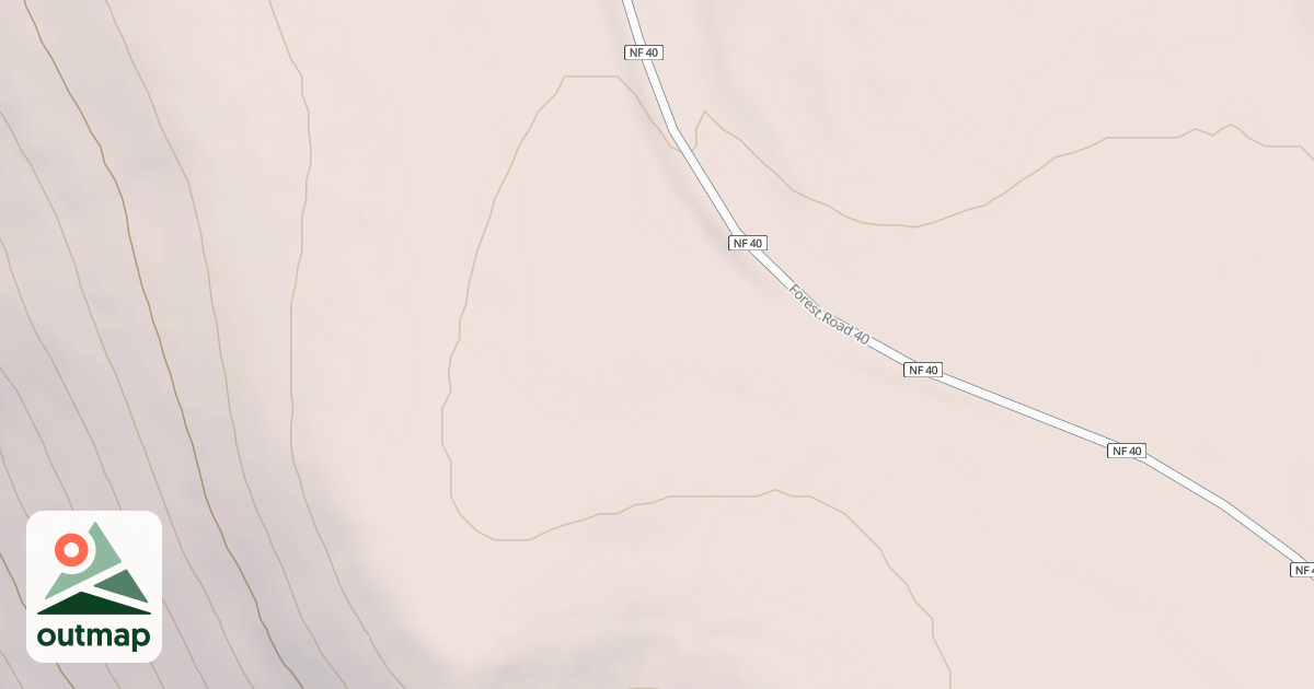 Map of USFS National Forest System Roads {96C0CB65-9941-46E8-8AAB-788CA25ECFA9}