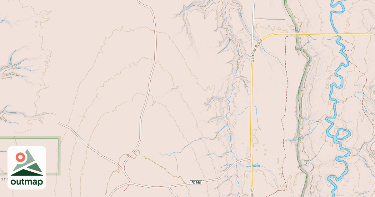 Map of FDR866