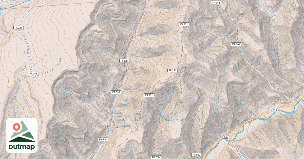 Map of Calico South