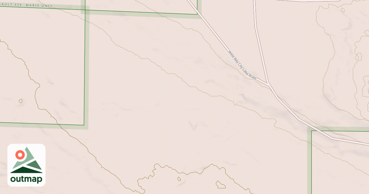 Map of Bay City Lake Trail