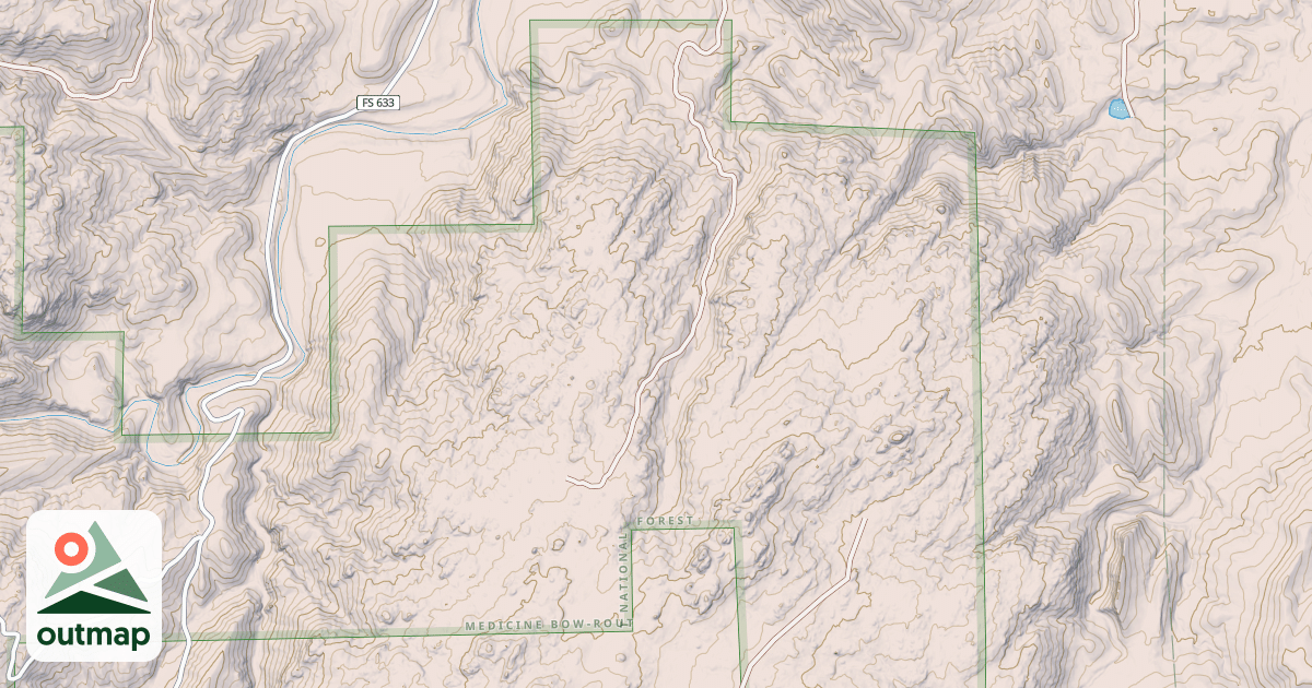 Map of GREEN RIDGE