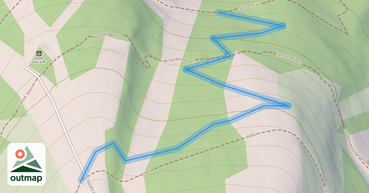 Map of Eagle Trail