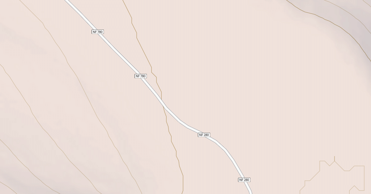 Map preview of USFS Motor Vehicle Use Map Roads {607DCCFA-551F-4B0A-8362-154F1DAC0B55}