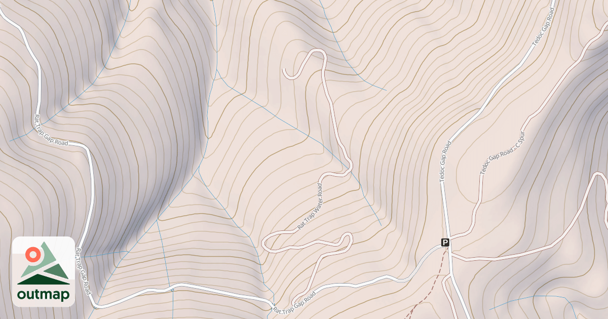 Map of RAT TRAP WATER