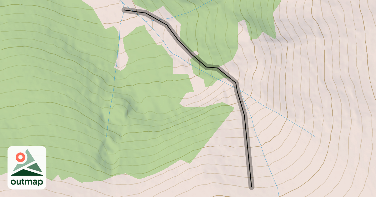 Map of Goalpost Gully