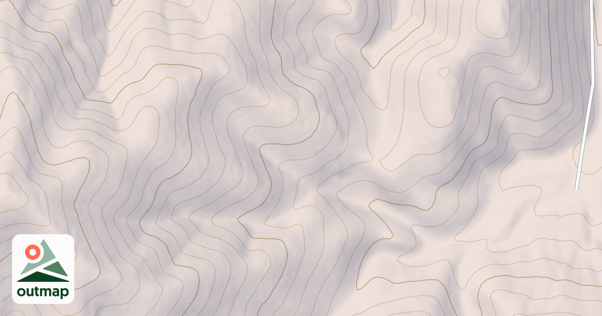 Map of ANTELOPE SPUR